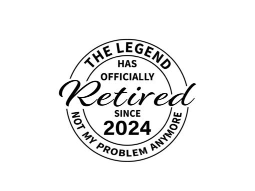 The Legend Has Officially Retired SVG 2024