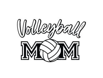 Volleyball mom SVG