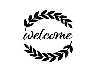 Welcome signs svg