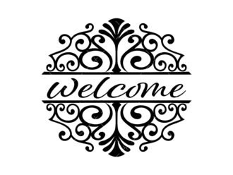 Welcome signs svg