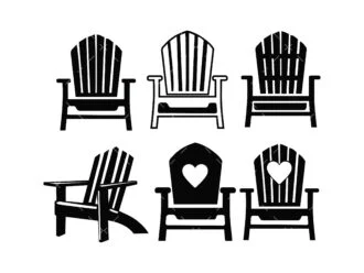 adirondack chair svg
