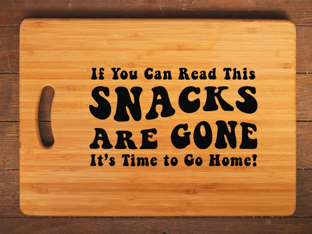 Snacks are gone svg
