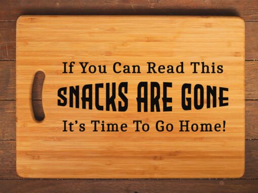 Snacks are gone svg