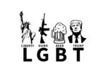 Trump LGBT SVG
