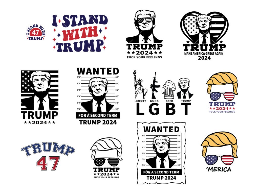 Trump 2024 SVG bundle