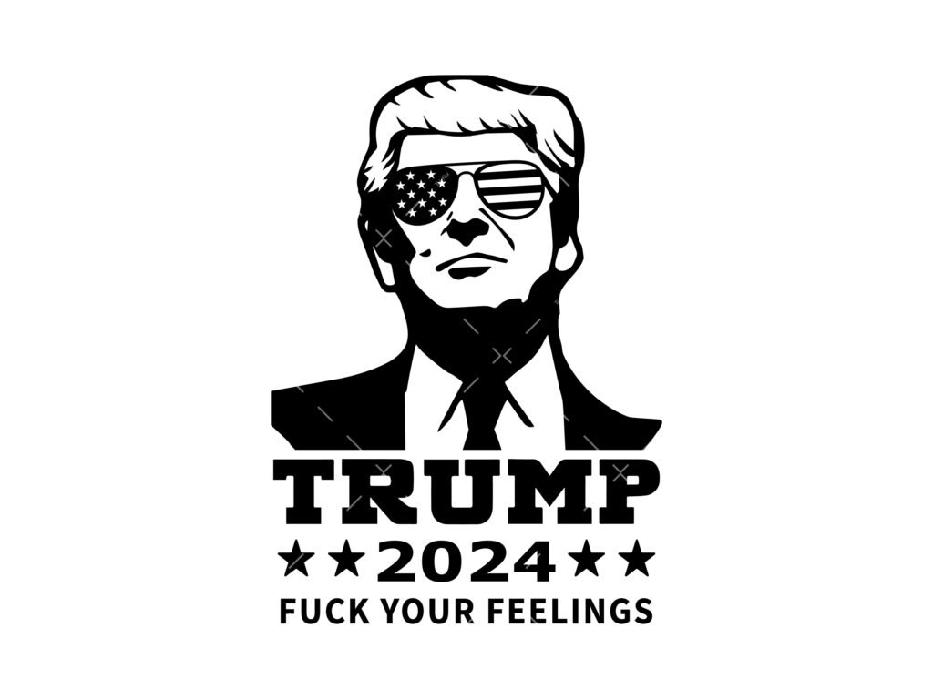 Trump 2024 SVG, PDF, PNG, Trump America Flag SVG