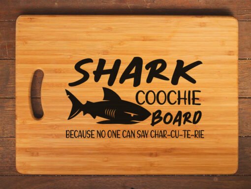 Shark coochie board SVG