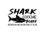 Shark coochie board SVG