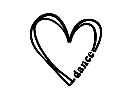 Dance Heart SVG