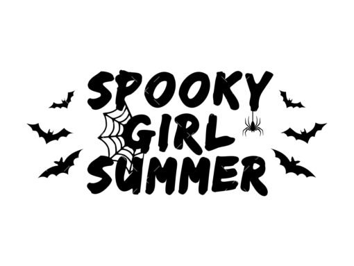 Spooky Girl Summer SVG
