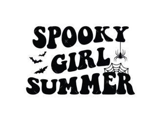 Spooky Girl Summer SVG