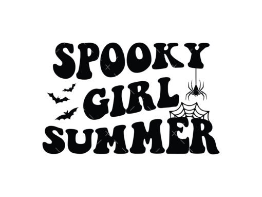 Spooky Girl Summer SVG