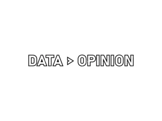 Data Is Greater Than Opinion Svg