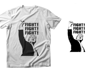 Trump Fight SVG