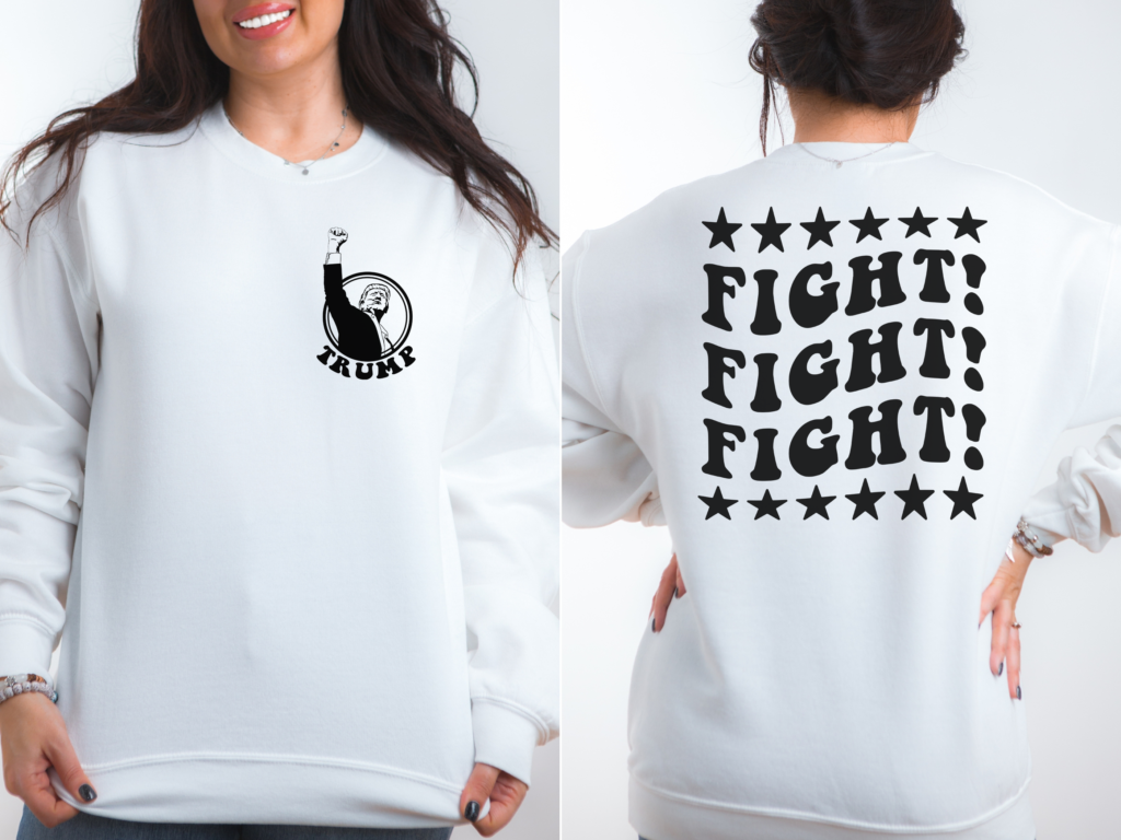 Trump Fight Svg
